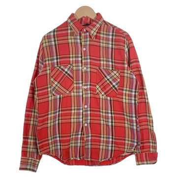 70's BIG MAC ビッグマック フランネルチェックシャツ レッド Size M 福生店