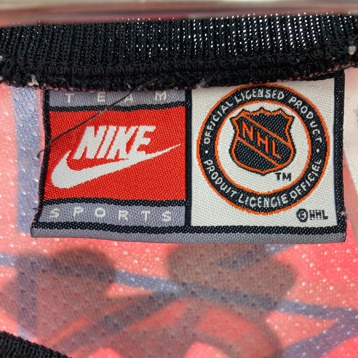 NIKE ナイキ S6-08-11-FSA カゴ ブラックホークス CCM ゲームシャツ レッド sizeL 瑞穂店