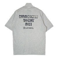 AVIREX アヴィレックス フロッキープリント SCHOOL Tシャツ グレー sizeM 瑞穂店