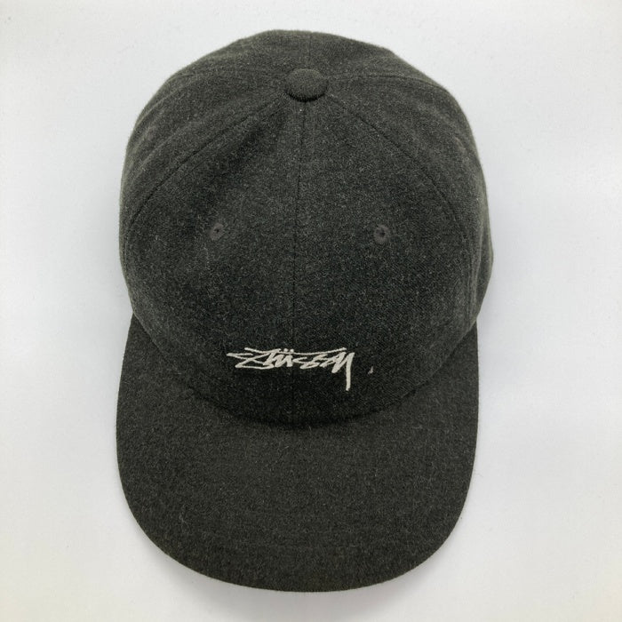 STUSSY ステューシー ショーンロゴ刺繍 キャップ カーキ 瑞穂店