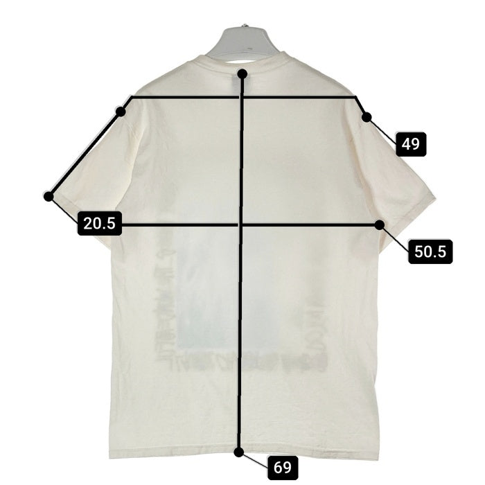 STUSSY ステューシー メキシコ製 LAURA PHOTO Tシャツ ホワイト sizeM★汚れ有 瑞穂店