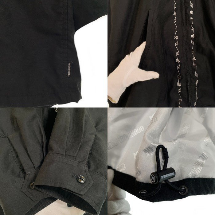 NEIGHBORHOOD ネイバーフッド 23AW SOUVENIR SHIRT JACKET スーベニアシャツジャケット ブラック 232AQNH-SHM05 Size L 福生店