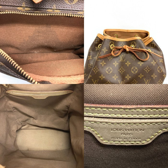 LOUIS VUITTON ルイヴィトン M51135 モンスリGM  リュックサック バックパック ブラウン 瑞穂店