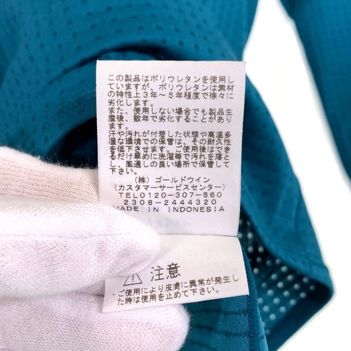 THE NORTH FACE ノースフェイス Expedition Dry Dot Crew エクスペディション ドライドットクルー 長袖 Tシャツ ロンT ブルーモス NT12123 Size L 福生店