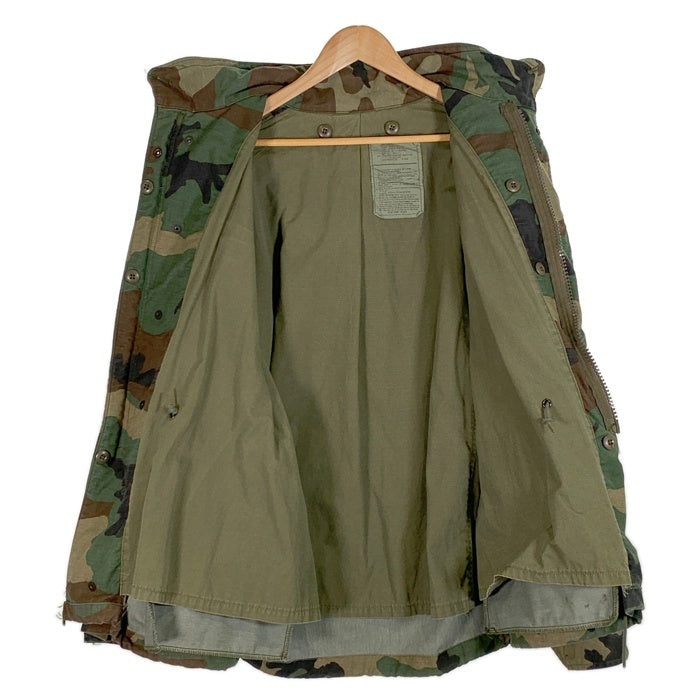 80's U.S.ARMY 米陸軍 M-65 フィールドジャケット ミリタリー カモフラージュ 87年会計 Size L-R 福生店