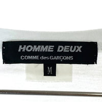 COMME des GARCONS HOMME DEUX コムデギャルソンオムドゥ DC-T015 AD2018 パッチワーク Tシャツ ホワイトxカーキ sizeM 瑞穂店