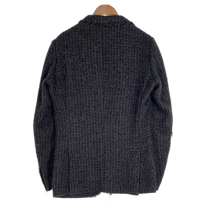 FranCisT MOR.K.S. フランシストモークス ポリエステル ウール 1B テーラードジャケット グレー MO1351RL Size 4 福生店