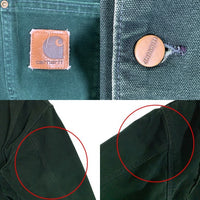 00's CARHARTT カーハート Duck Michigan Chore Coat 裏ブランケット ダック ミシガンチョアコート C02 SPC USA製 Size S 福生店