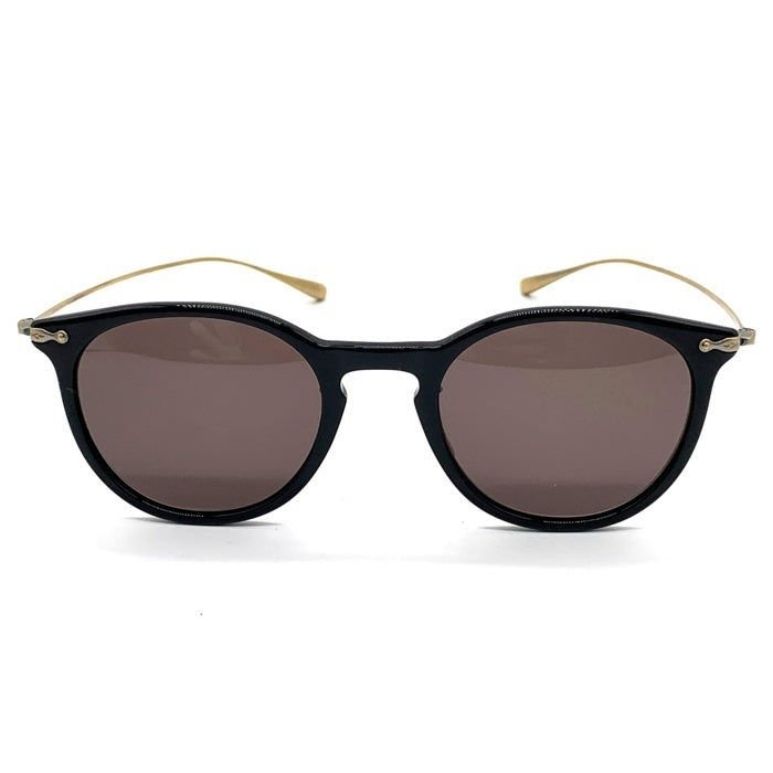 OLIVER PEOPLES オリバーピープルズ Brayton ブレイトン ボストンウェリントン サングラス チタンフレーム ブラック ゴールド 福生店