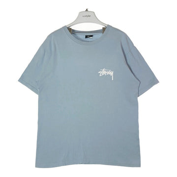 STUSSY ステューシー Crown Spade Tシャツ ライトブルー sizeM 瑞穂店