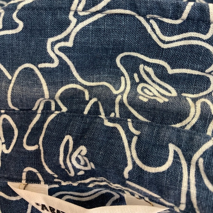 A BATHING APE アベイシングエイプ ゴリラ 迷彩総柄 半袖シャツ ネイビー sizeXL 瑞穂店