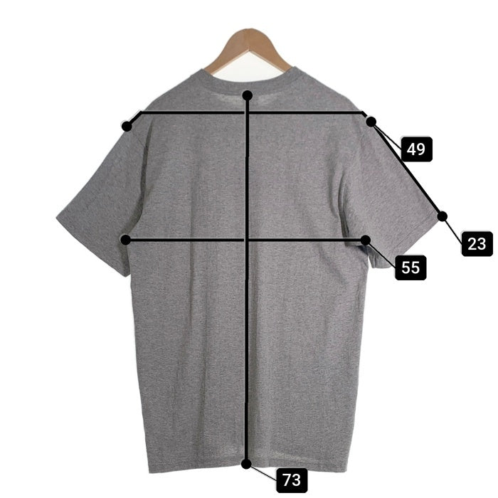 SUPREME シュプリーム Emilio Pucci Box Logo Tee エミリオ プッチ ボックスロゴ 半袖 Tシャツ グレー USA製 Size M 福生店