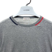 MONCLER モンクレール 17AW MAGLIONE TRICOT GIROCOLLO ROUND NECK JUMPER グレー sizeM※品質タグ欠損 瑞穂店