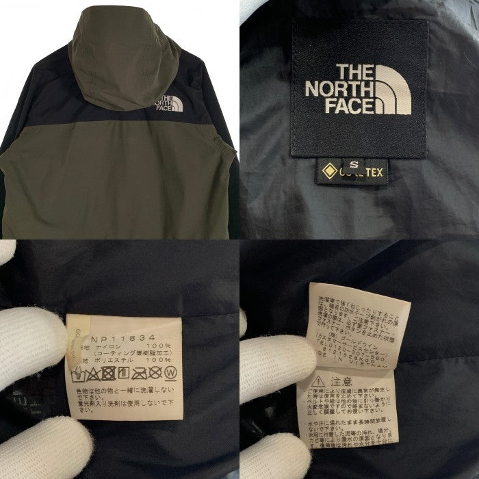 THE NORTH FACE ノースフェイス Mountain Light jacket マウンテンライトジャケット ゴアテックス NP11834 ニュートープ カーキ ブラック Size S 福生店