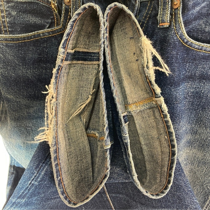 STUDIO D'ARTISAN ステュディオ・ダルチザン SD-102 S31 501XX復刻 青耳 オフセット Vステッチ デニムパンツ ブルー size31 瑞穂店