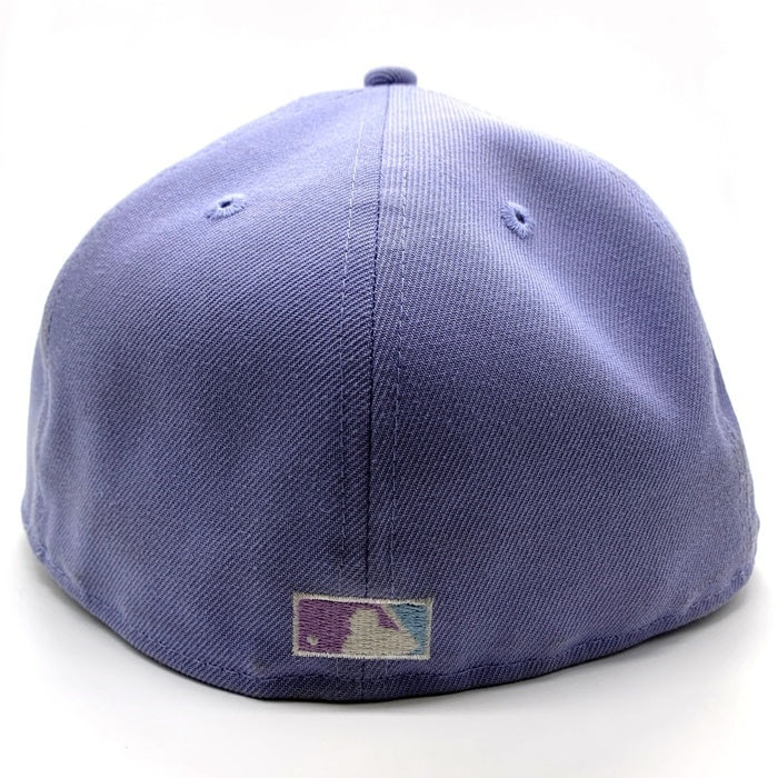 NEW ERA ニューエラ THE CAP 59FIFTY FRAGRANT LAVENDER ニューヨークヤンキース ベースボールキャップ サイドパッチ ラベンダー Size 7 3/8 (58.7cm) 福生店