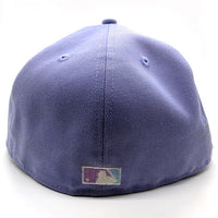 NEW ERA ニューエラ THE CAP 59FIFTY FRAGRANT LAVENDER ニューヨークヤンキース ベースボールキャップ サイドパッチ ラベンダー Size 7 3/8 (58.7cm) 福生店
