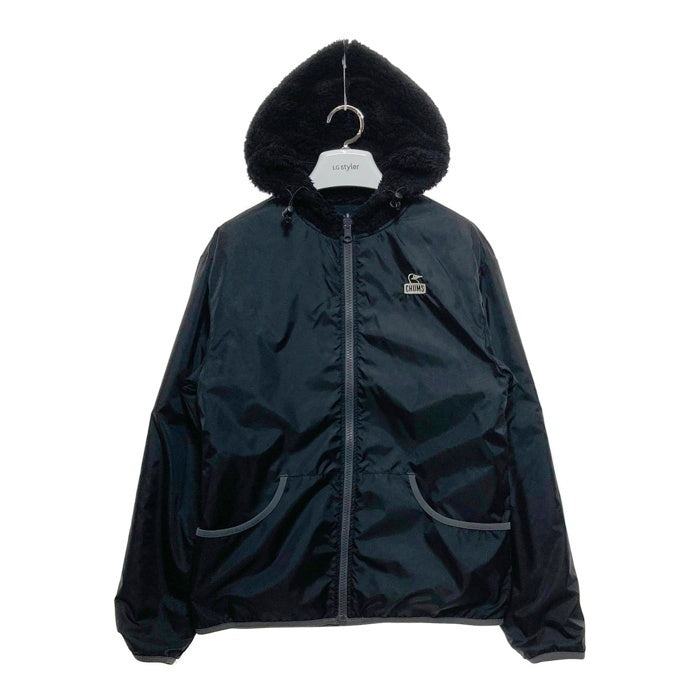 CHUMS チャムス CH04-0589 エルモフリースフルジップパーカー ブラック sizeM 瑞穂店