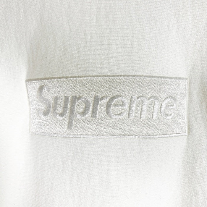 SUPREME シュプリーム 23AW Box Logo Hooded Sweatshirt ボックスロゴ プルオーバー フーディー パーカー ホワイト Size M 福生店