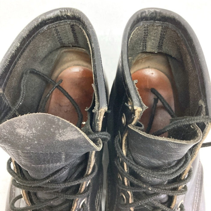 REDWING レッドウィング 8179 USA製 刺繍タグ ワークブーツ ブラック sizeUS8 瑞穂店