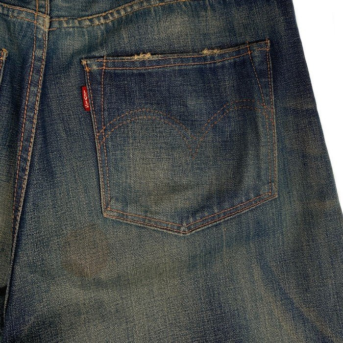 LEVI'S リーバイス S501XX 44501 大戦モデル復刻 デニムパンツ インディゴ ダメージ リペア Size 34 福生店