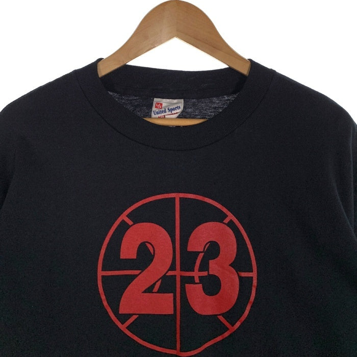 90-00's HOOP TOWN CHICAGO 23 マイケルジョーダン プリントTシャツ ブラック Size XL 福生店