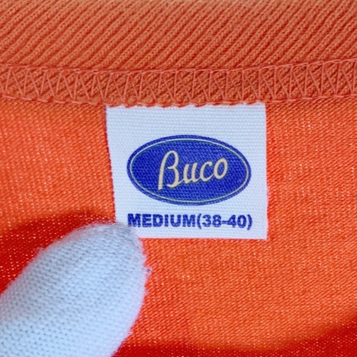 Buco ブコ ポケットTシャツ バックプリント オレンジ リアルマッコイズ Size M 福生店