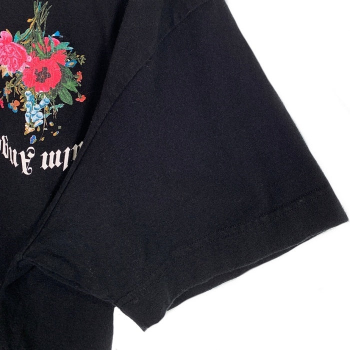 Palm Angels パームエンジェルス Flowers Tee フラワープリント Tシャツ ブラック PMAA001E19413027 Size L 福生店