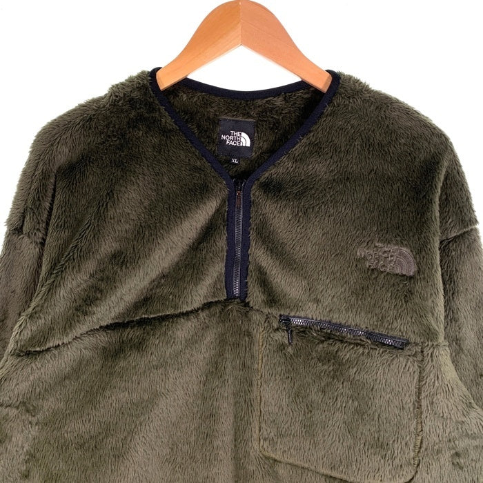 THE NORTH FACE ノースフェイス VERSA LOFT HALF ZIP バーサロフト ハーフジップ フリース ジャケット オリーブ NA72061 Size XL 福生店