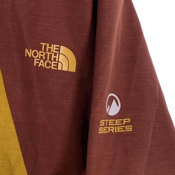 THE NORTH FACE ノースフェイス STEEP SERIES スノーフィールドジャケット ボルドー マスタード 並行品 Size M 福生店