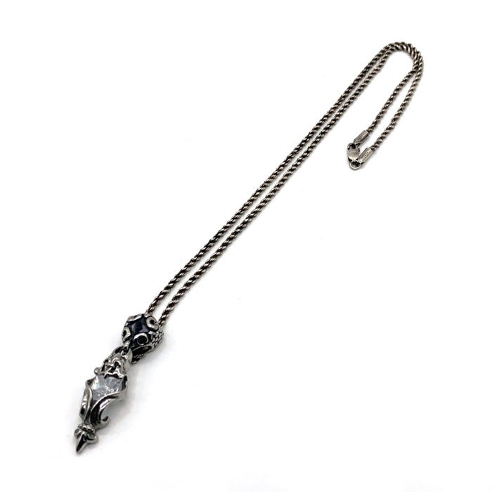 ノーブランド  ペンダントトップ チェーンネックレス Silver925 シルバー925 約50cm 福生店