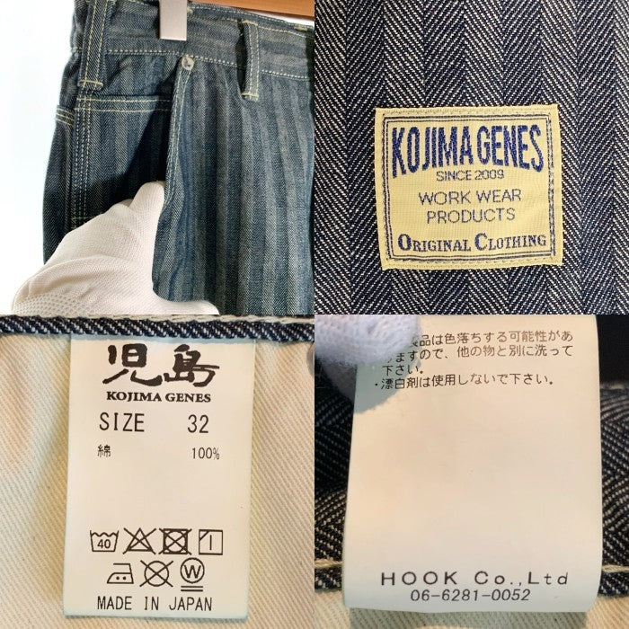 児島ジーンズ ヘリンボーン ペインターパンツ グレーSize 32 福生店