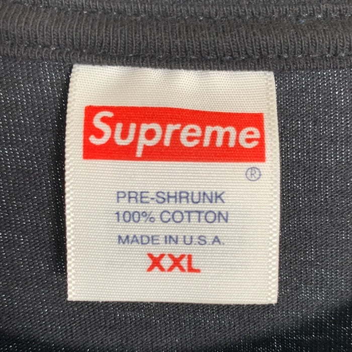 SUPREME シュプリーム 23AW Banner Tee バナーロゴ プリントTシャツ ブラック Size XXL 福生店