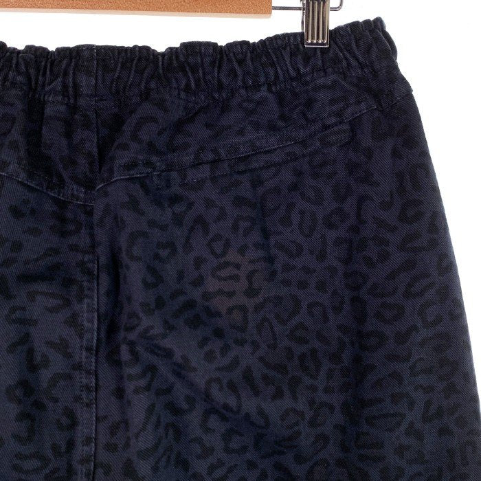 STUSSY ステューシー LEOPARD BEACH PANTS レオパード ビーチパンツ イージーパンツ ネイビー Size L 福生店