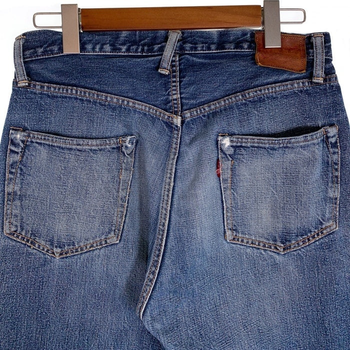 90's DENIME ドゥニーム ボタンフライ 赤耳 セルビッチ デニムパンツ ライトブルー D-HG1118 Size W33 福生店