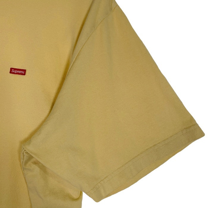 SUPREME シュプリーム 22SS Small Box Tee スモールボックスロゴ Tシャツ イエロー Size L 福生店