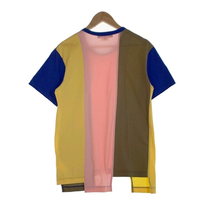 COMME des GARCONS HOMME DEUX コムデギャルソンオムドゥ 切替 コットン Tシャツ マルチカラー DK-T001 AD2022 Size S 福生店