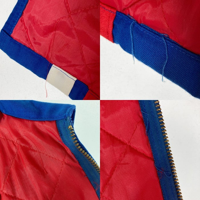 RED KAP レッドキャップ 70's TALONセミオート ENTERPRISE SAN DIEGO 裏キルティングブルゾン ブルー sizeS 瑞穂店