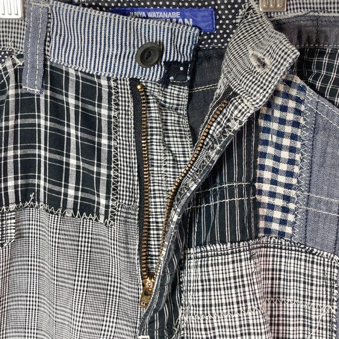 JUNYA WATANABE COMME des GARCONS MAN ジュンヤワタナベ コムデギャルソンマン WO-P044 AD2014 異素材 パッチワークパンツ グレー sizeS 瑞穂店
