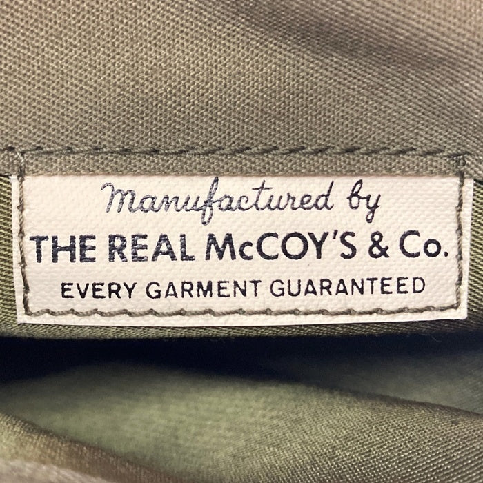 The REAL McCOY'S リアルマッコイズ ラフウェア復刻 AIRBORNE 502 B-10 フライトジャケット オリーブ size40 瑞穂店