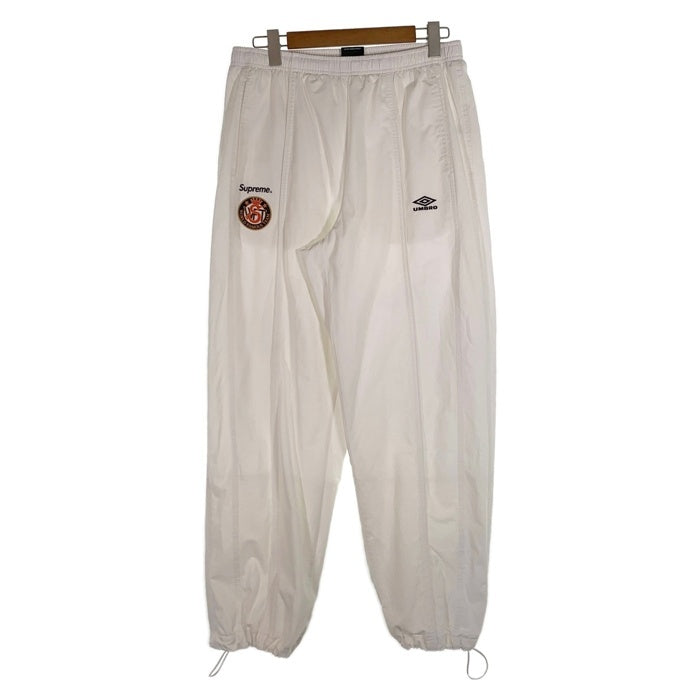 SUPREME シュプリーム 23AW Umbro アンブロ Cotton Ripstop Track Pant コットンリップストップ トラックパンツ ホワイト Size US M 福生店
