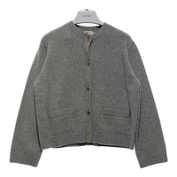 Traditional Weatherwear トラディショナルウェザーウェア L242THKCD0315EQ クルーネックカーディガン ウール LUDLOW ラドロウ グレー sizeS 瑞穂店