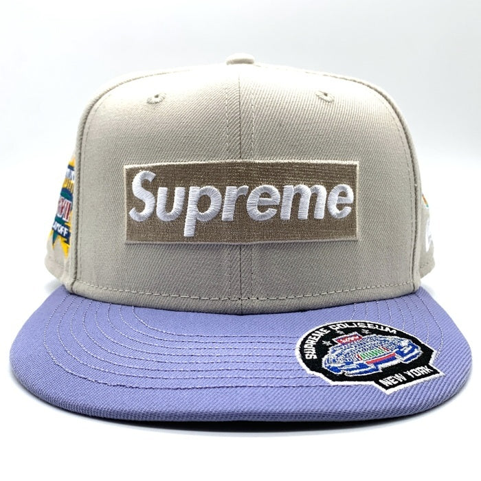 Supreme シュプリーム 25SS NEW ERA ニューエラ 59FIFTY Championship Box Logo チャンピオンシップ ボックスロゴベースボールキャップ ベージュ ライトブルー Size 7 1/2 福生店