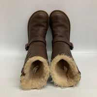 UGG アグ 5678 KENSINGTON ケンジントン シープライナー エンジニアブーツ ブラウン size24cm 瑞穂店