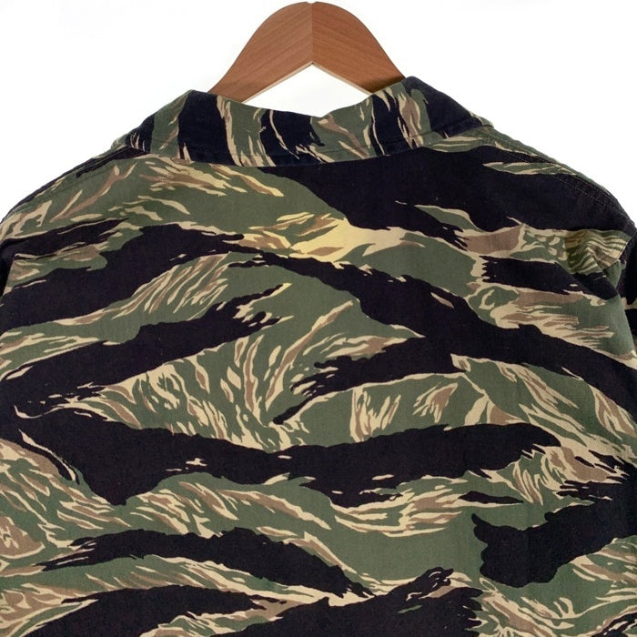 U.S.ARMY レプリカ タイガーストライプ ミリタリーシャツ Size L 福生店