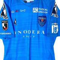 Soccer Junky サッカージャンキー 横浜FC 2019年 三浦知良 11 ホーム ユニフォーム ブルー sizeXO 瑞穂店