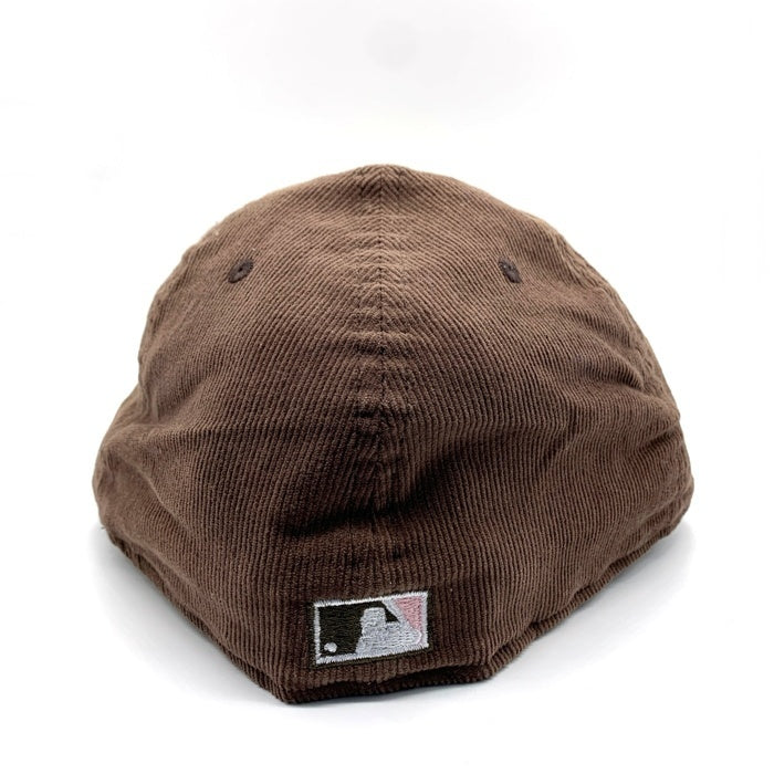 NEWERA ニューエラ HOUSTON ASTROS ヒューストンアストロズ 45th Anniversary コーデュロイ 59FIFTY ベースボールキャップ サイドパッチ ブラウン ベージュ Size 7 5/8 (60.6cm) 福生店