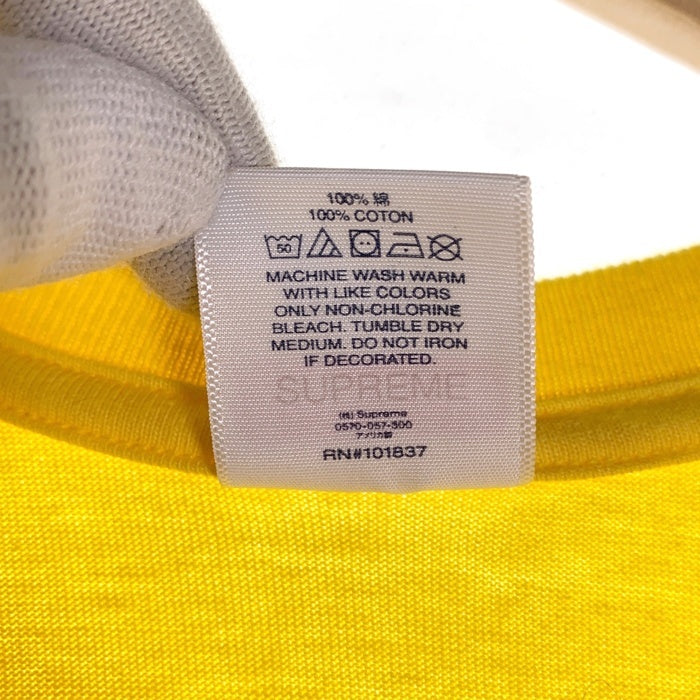 SUPREME シュプリーム 23AW NYC Tee ニューヨークシティ プリントTシャツ イエロー Size L 福生店