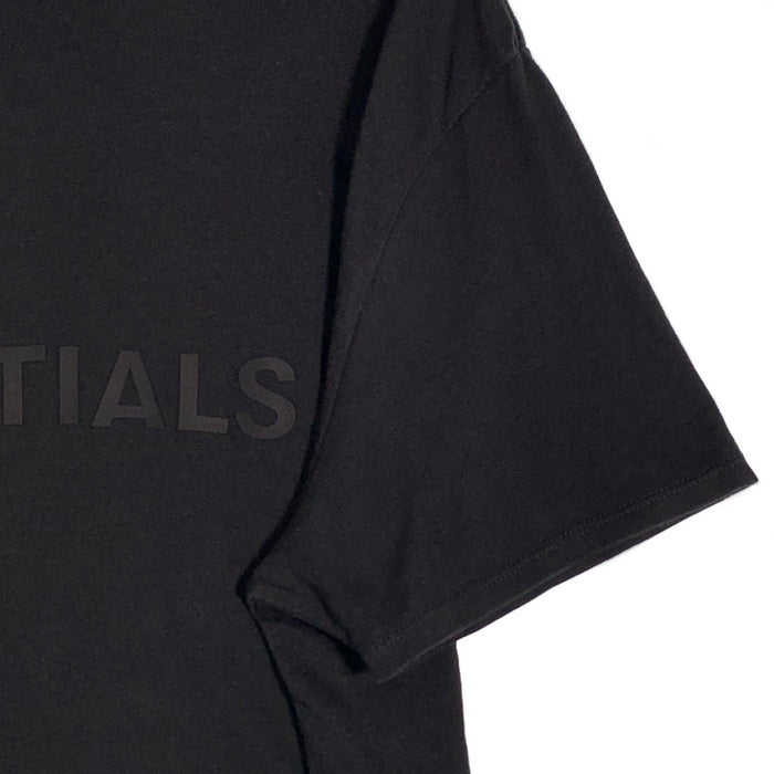 ESSENTIALS エッセンシャルズ フロントラバープリント Tシャツ ブラック Size S 福生店