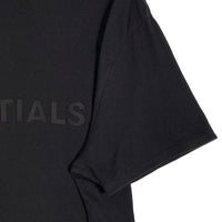 ESSENTIALS エッセンシャルズ フロントラバープリント Tシャツ ブラック Size S 福生店
